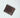 Portefeuille Roof marron