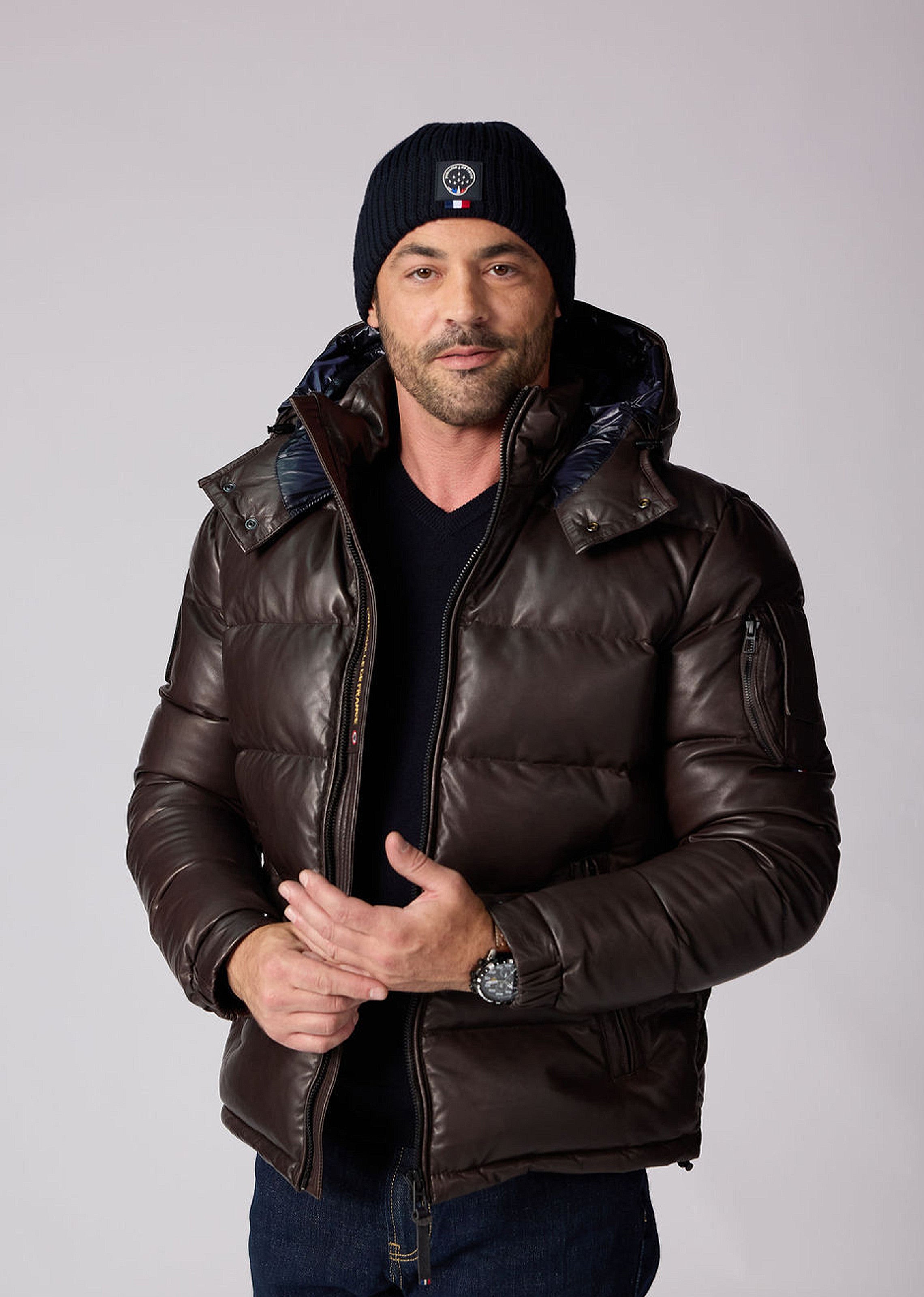 Rênes Hunter 1/2 US Collection marron Dyon | OHLALA Rênes Hunter 1/2 US Collection marron Dyon | OHLALA