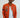 Blouson en cuir orange NITRO BARCELONA