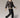 Blouson en cuir marron / beige REAGAN QUEENSTOWN