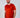 Red short-sleeved T-shirt TERRA MERCERISE